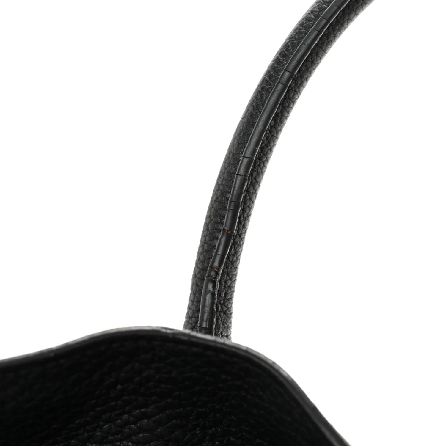 Grained Calfskin Medium Souple Sac De Jour Black