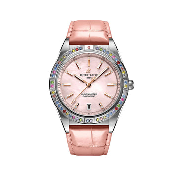 Unworn  Chronomat Automatic 36 South Sea Ref# G10380BB1K1P1, Box and Papers