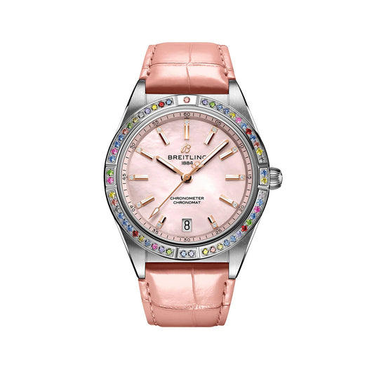 Unworn  Chronomat Automatic 36 South Sea Ref# G10380BB1K1P1, Box and Papers