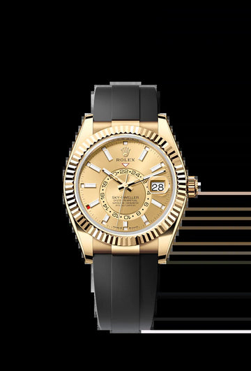 Sky-Dweller, 42Mm, 18K Yellow Gold, Ref# 336238-0001
