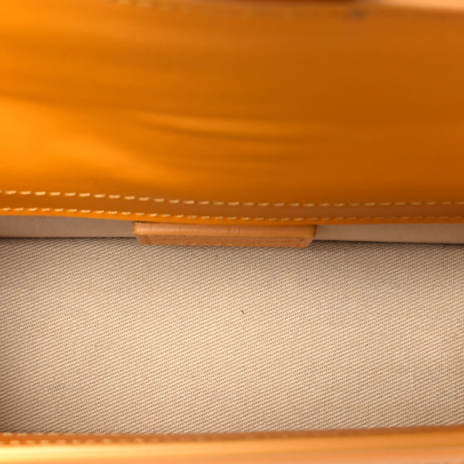 Smooth Calfskin Le Bambino Dark Orange