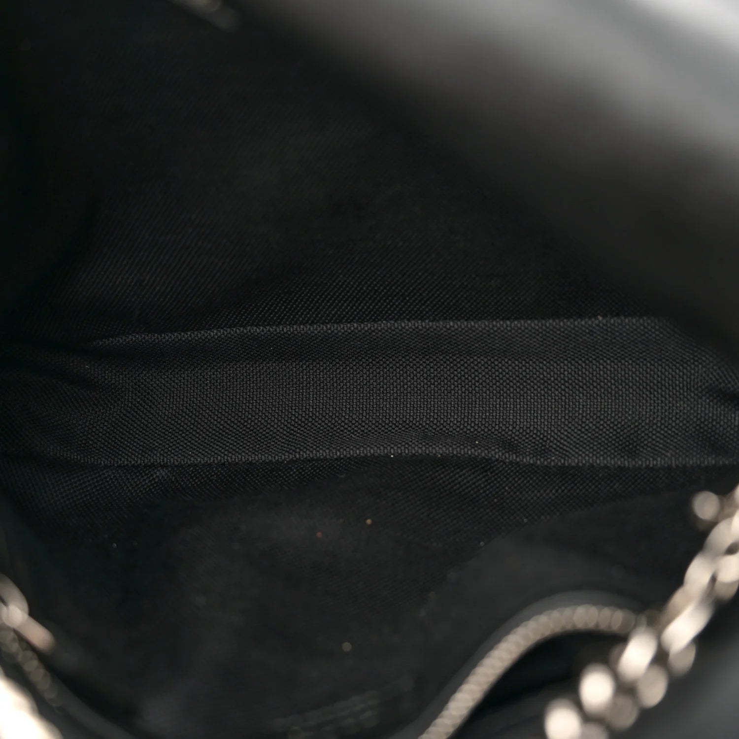 Sakai Be Green Calfskin Diagonal Stitched Small Blondie Tote Black