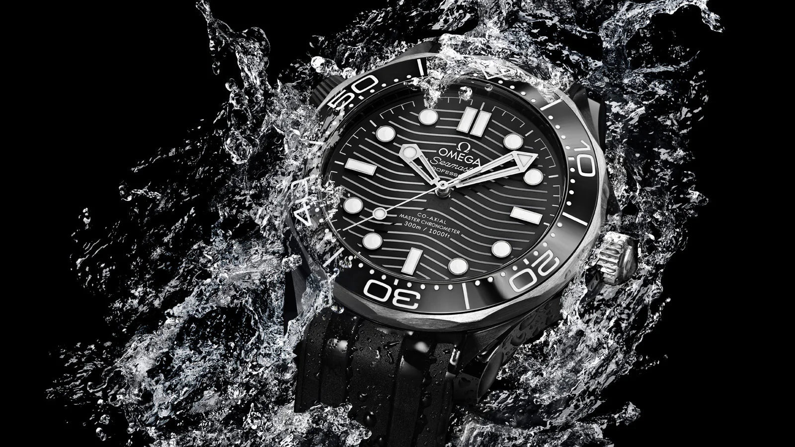 Seamaster Professional Diver 300M Co-Axial Master Chronometer 43,5Mm, Black Ceramic, 43,5Mm, Ref# 210.92.44.20.01.001