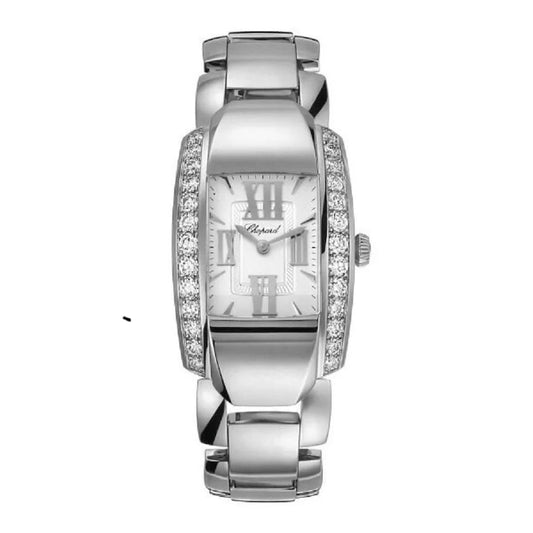 Unworn  La Strada Quartz, 18K White Gold and Diamonds, 44.8Mm X 26.1Mm, Ref# 419398-1001, Box and Papers