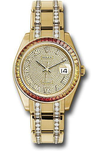 Rolex Datejust Pearlmaster 39Mm Watch: 86348SAJOR Dpdb