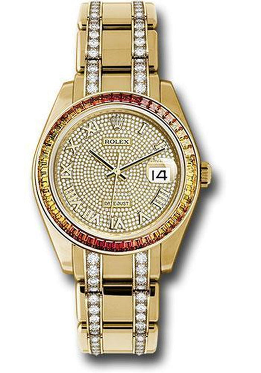 Rolex Datejust Pearlmaster 39Mm Watch: 86348SAJOR Dpdb