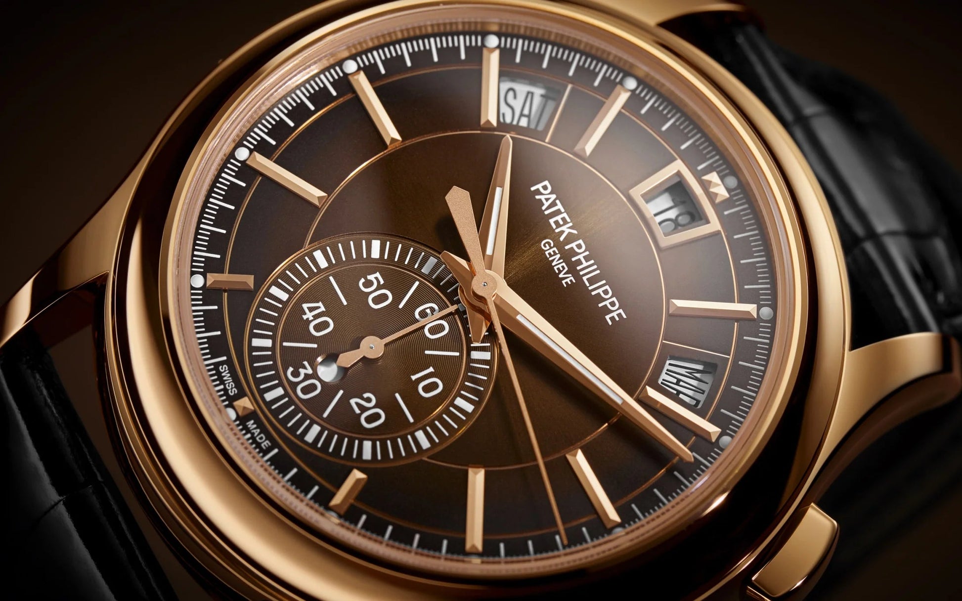 Complication, 18K Rose Gold, Flyback Chronograph with Annual Calendar 42Mm, Ref# 5905R-001