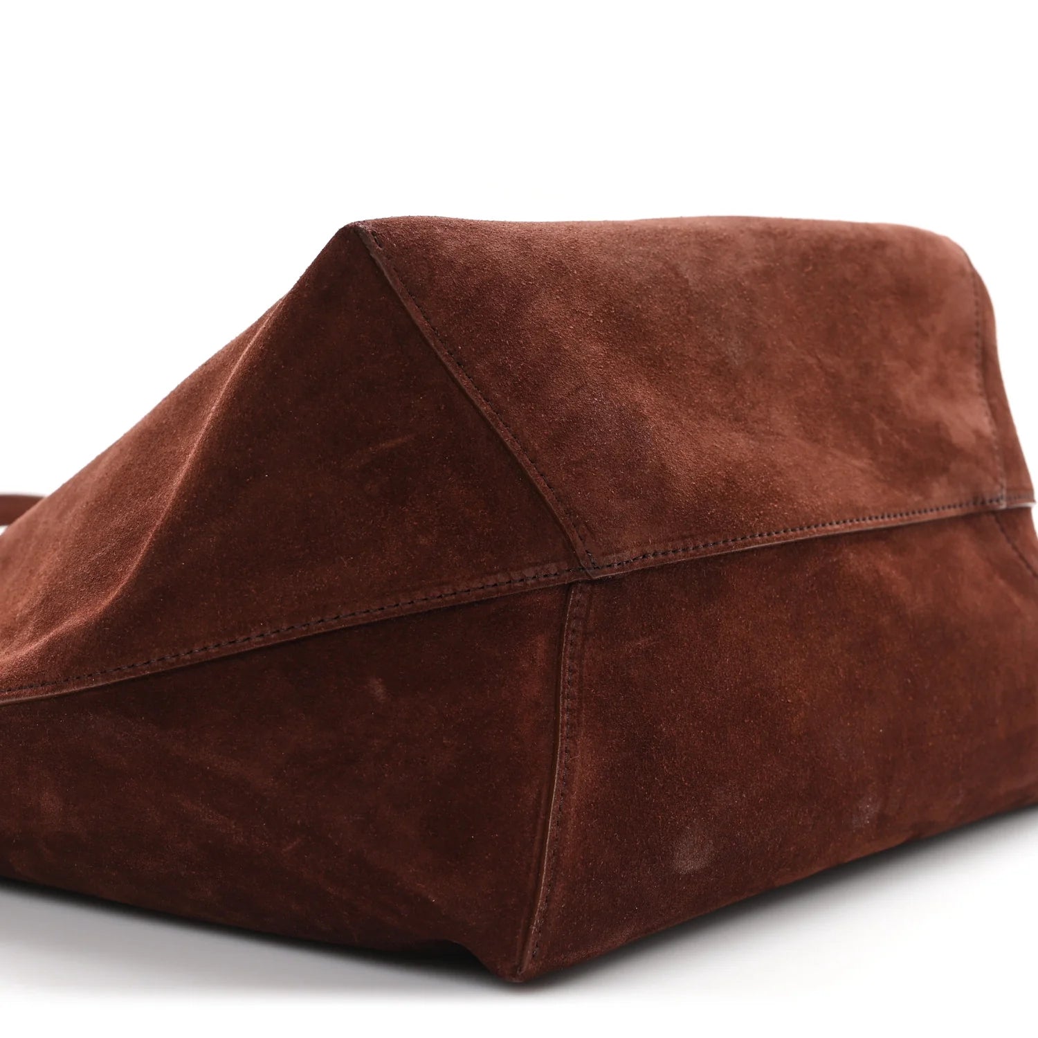 Suede Everyday Cabas Tote Chocolate