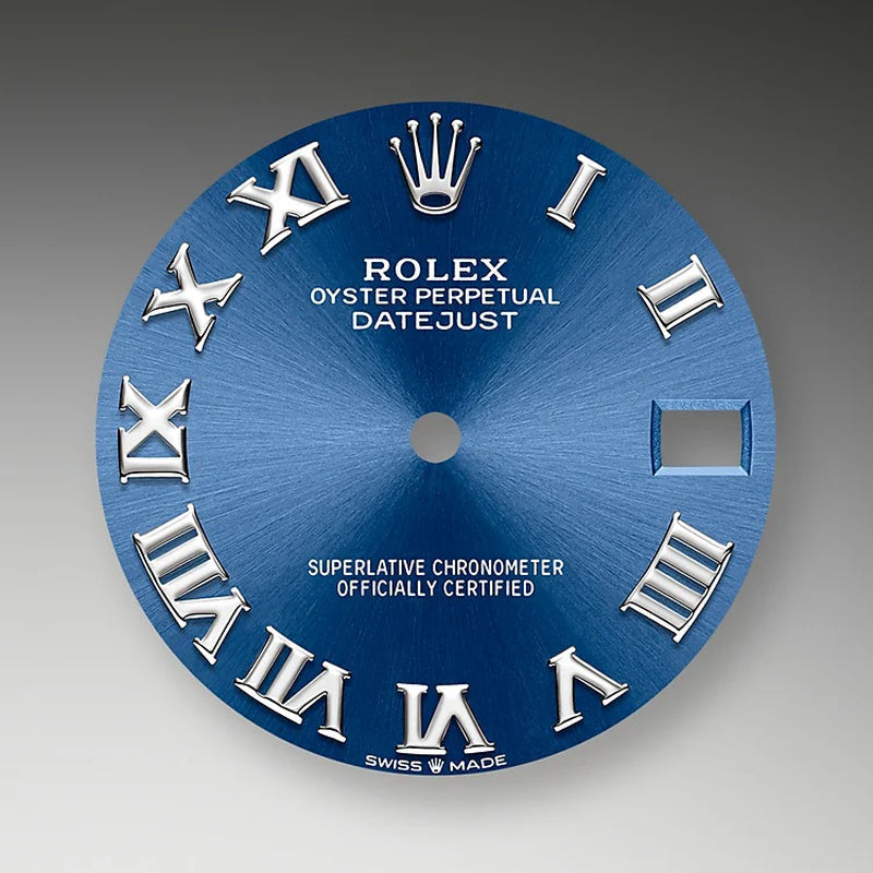 Datejust 31, Oystersteel, 18Kt White Gold and Diamonds, Ref# 278344RBR-0036