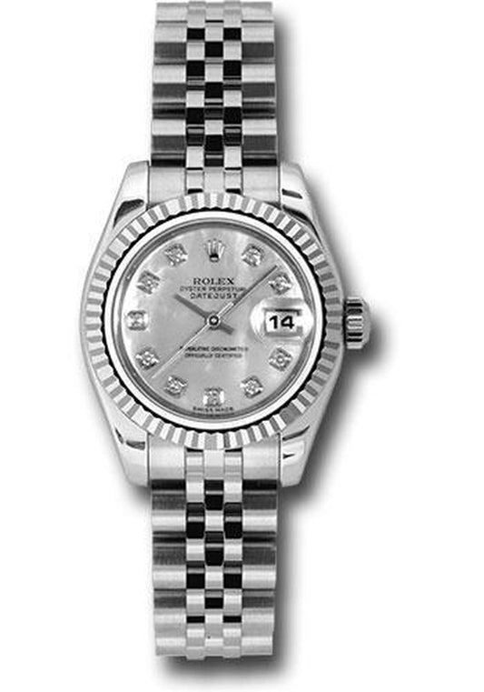 Rolex Lady Datejust 26Mm Watch 179174 Mdj