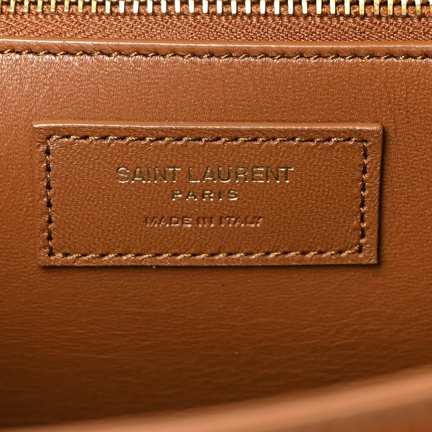 Smooth Calfskin Manhattan Top Handle Brown