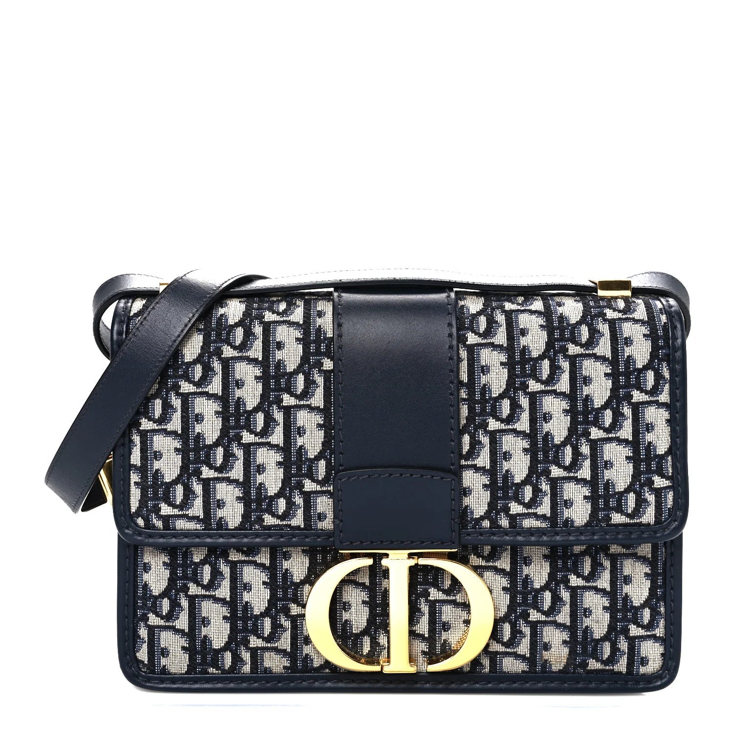 Oblique 30 Montaigne Flap Bag Blue