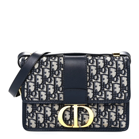 Oblique 30 Montaigne Flap Bag Blue