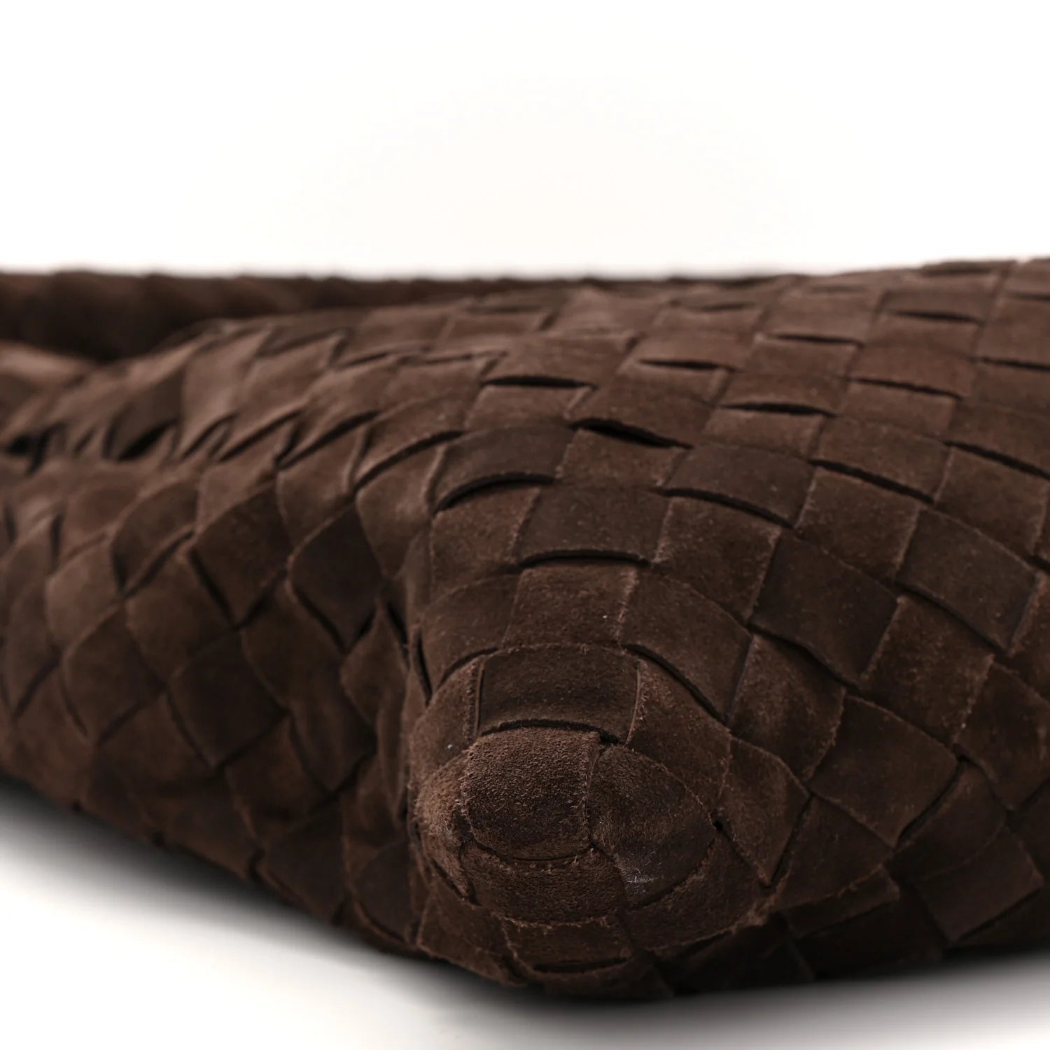 Suede Intrecciato Small Hop Fondant