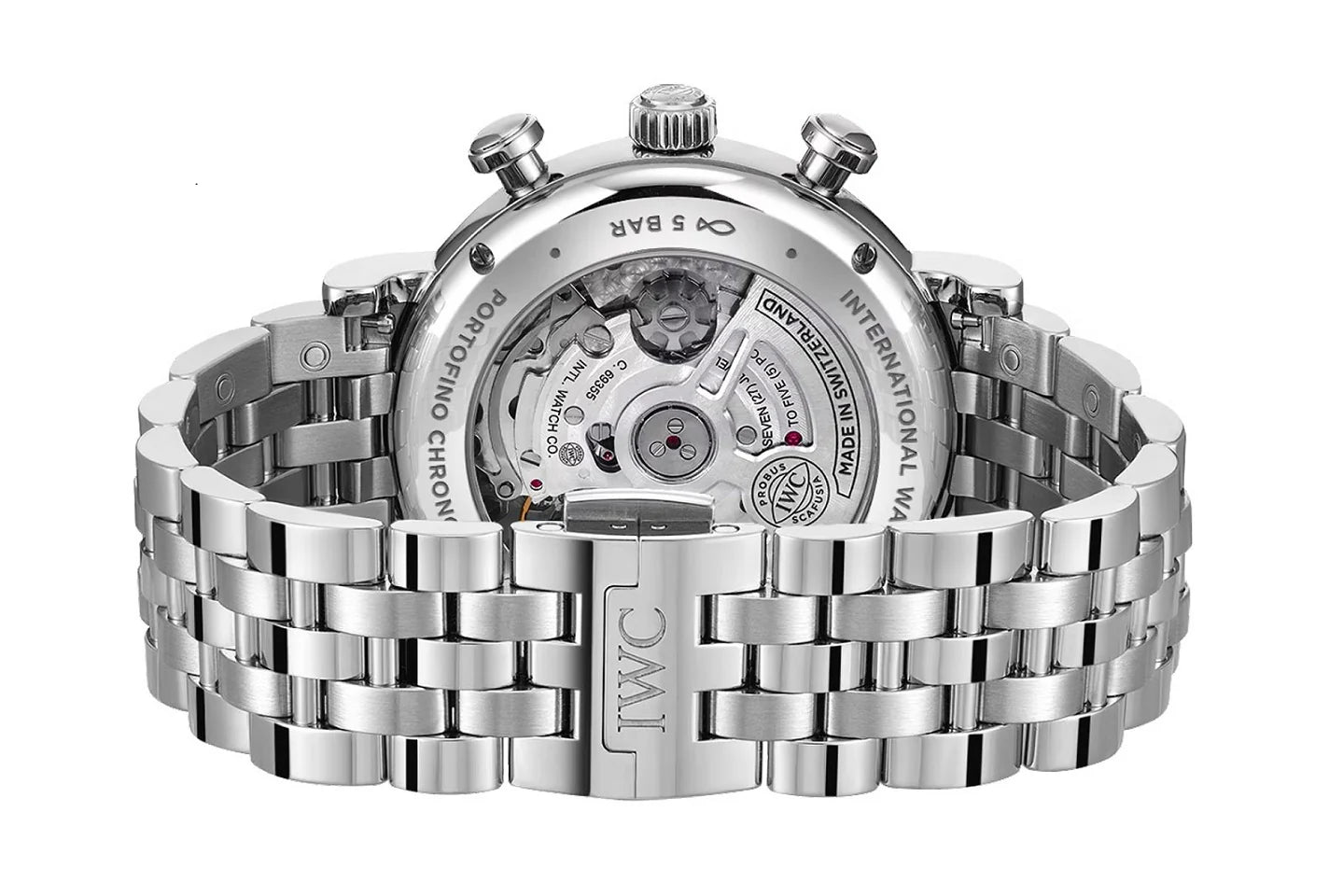 Unworn  Portofino Chronograph 39, Stainless Steel, 39Mm, Ref# IW391503, Box and Papers