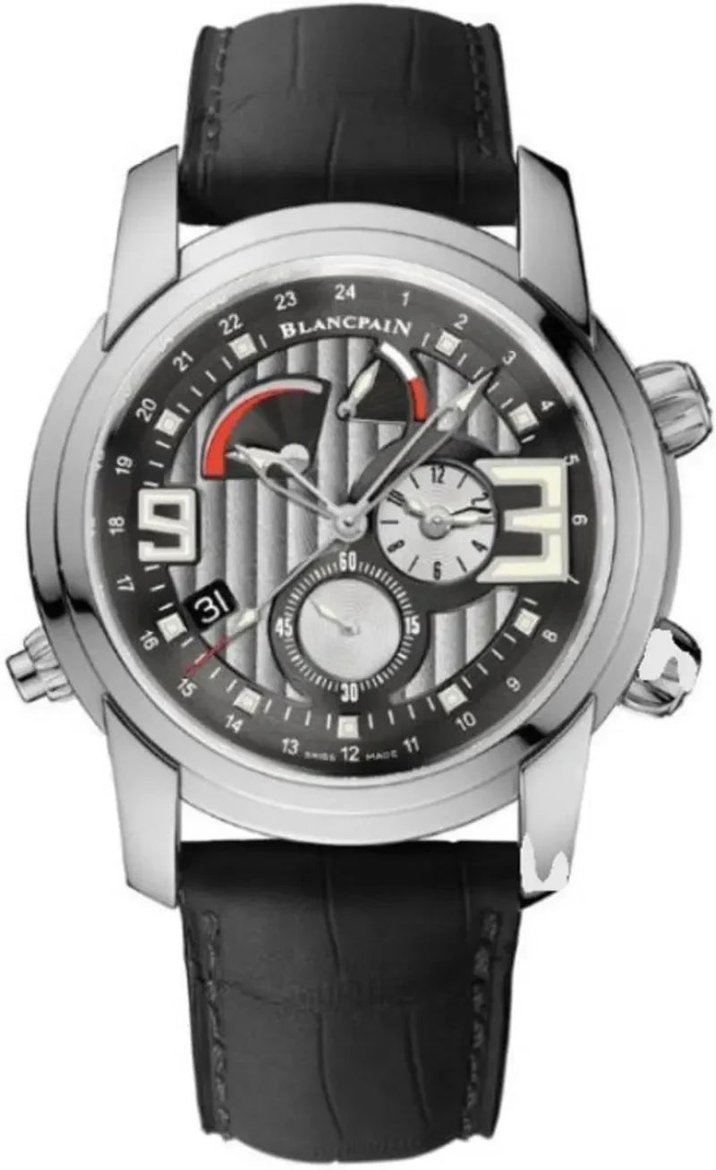 Unworn  L-Evolution Réveil GMT Alarm, Stainless Steel, 43.5Mm, Ref# 8841-1134-53B, Box and Papers