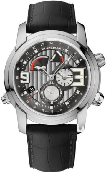 Unworn  L-Evolution Réveil GMT Alarm, Stainless Steel, 43.5Mm, Ref# 8841-1134-53B, Box and Papers