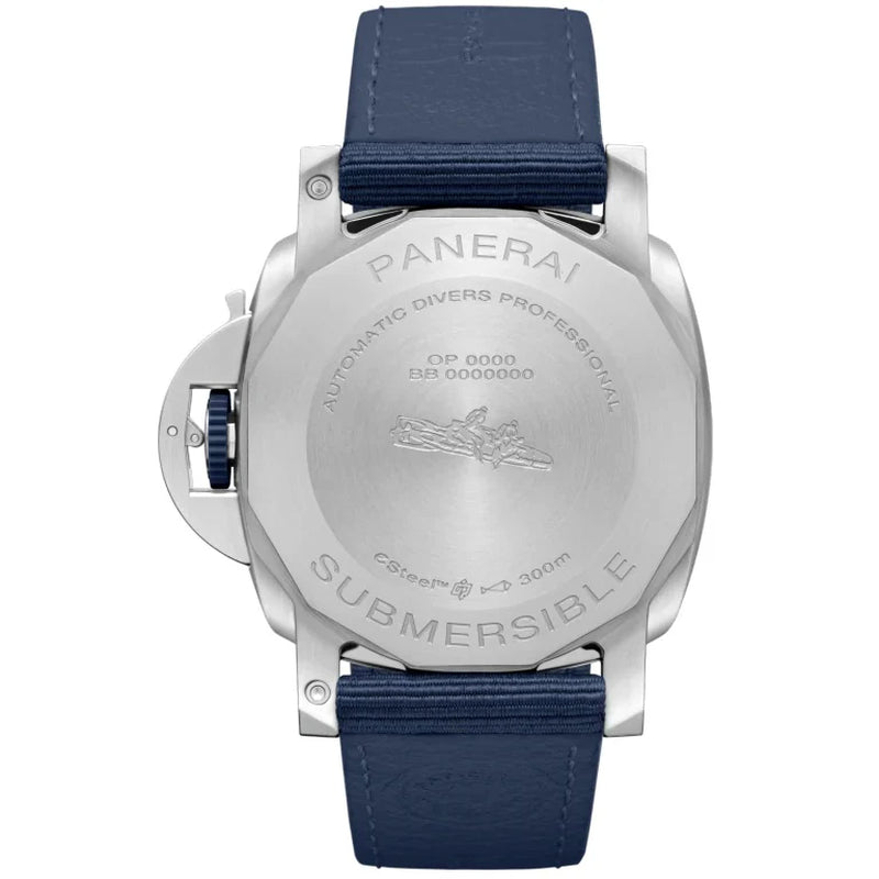 Submersible Quarantaquattro Esteel™ Blu Profondo Ref# PAM01289