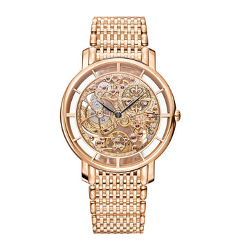 Complication Calatrava Skeleton Movement with Hand-Engraved Decoration, 18K Rose Gold, 39Mm, Ref# 5180/1R-001