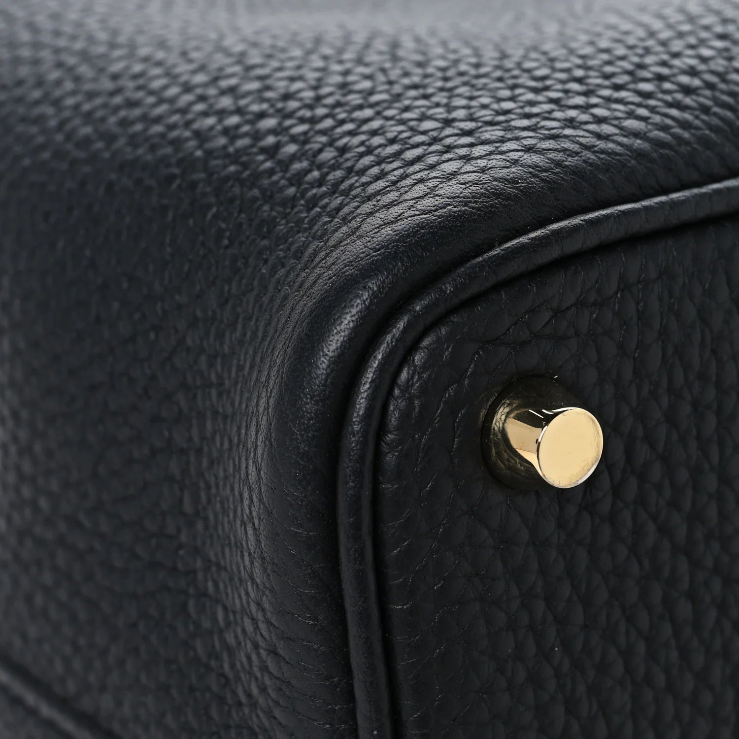 Taurillon Clemence Picotin Lock 18 PM Black