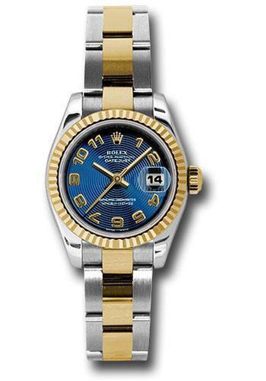 Rolex Lady Datejust 26Mm Watch 179173 Bldo