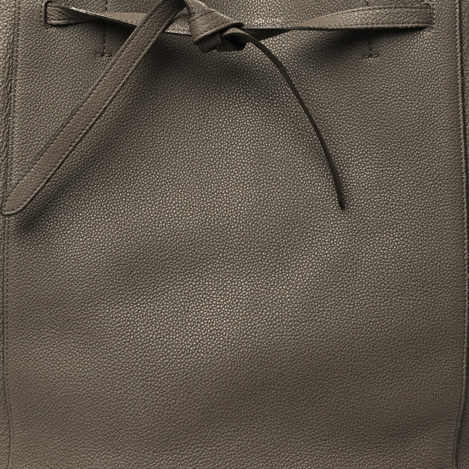 Soft Grained Calfskin Small Belt Cabas Phantom Taupe