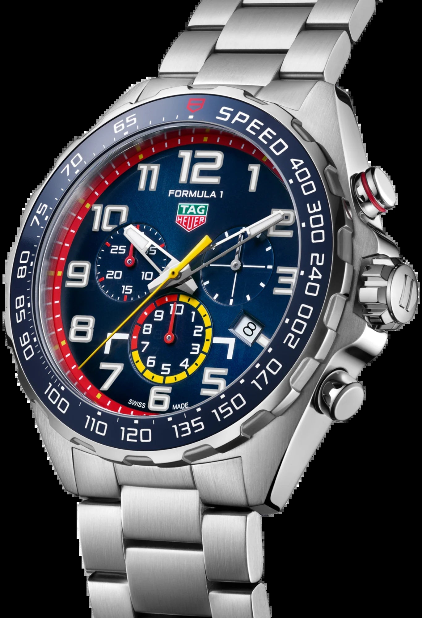 Unworn  Formula 1 Chronograph X Red Bull Racing Special Edition, Stainless Steel, 43Mm, Ref# CAZ101AL.BA0842, Box & Papers