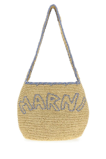 RAFFIA SHOPPING BAG