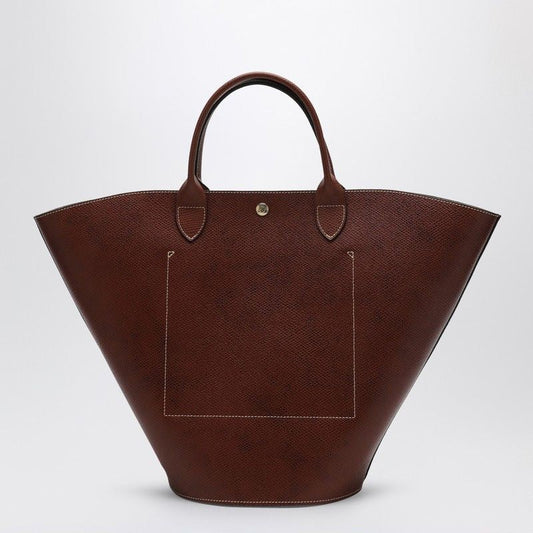 SHOPPING BAG XL ÉPURE BROWN