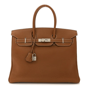 Togo Birkin 35 Gold