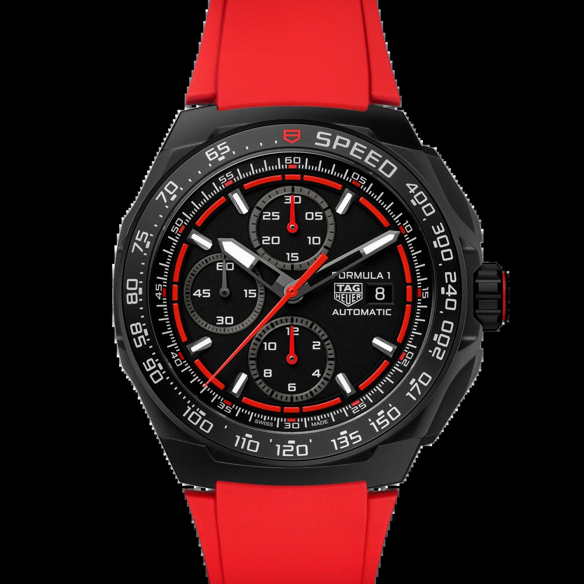 Unworn  Formula 1 Chronograph, DLC Titanium, 44Mm, Ref# CBZ2085.FT8093, Box & Papers