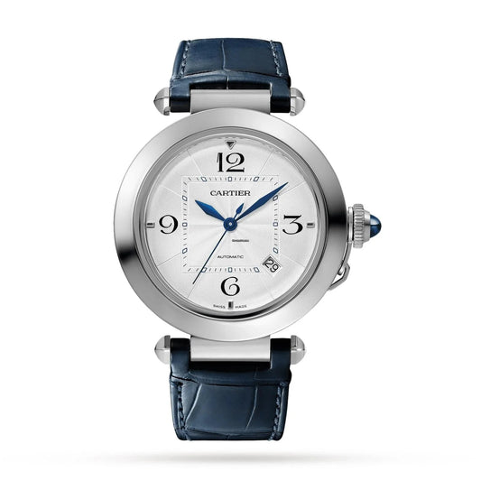 Unworn  Pasha De , Stainless Steel, 41Mm, Ref# WSPA0010, Box and Papers