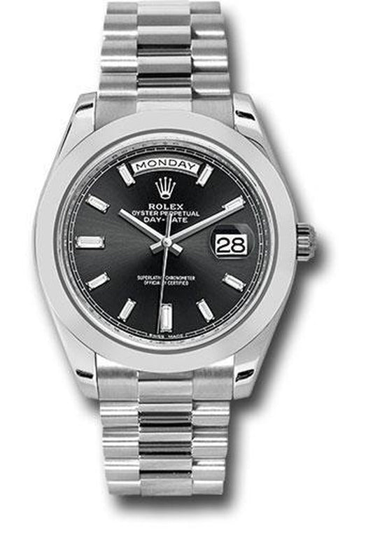 Rolex Oyster Perpetual Day-Date 40 Watch 228206 Bkbdp
