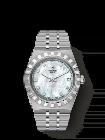 Royal, Stainless Steel and Diamond-Set, 34Mm, Ref# M28400-0005