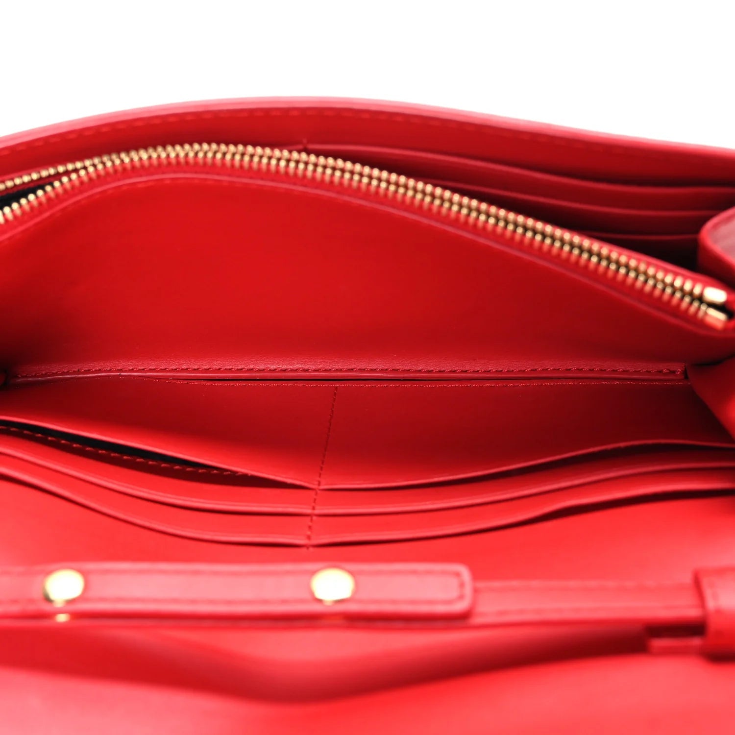 Haymarket Check Henley Wallet on Chain Coral Red