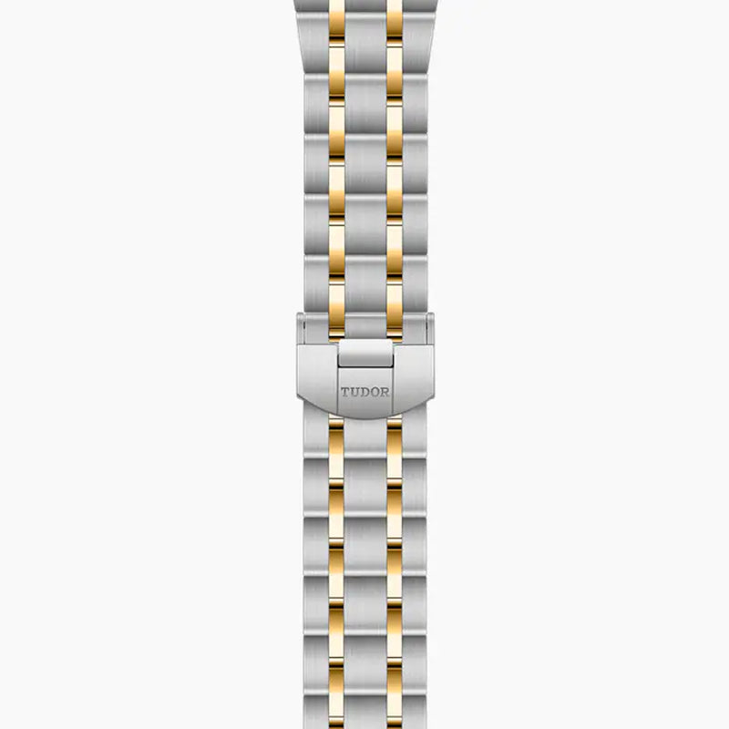 Royal, Stainless Steel and 18K Yellow Gold with Diamond-Set, 38Mm, Ref# M28503-0004