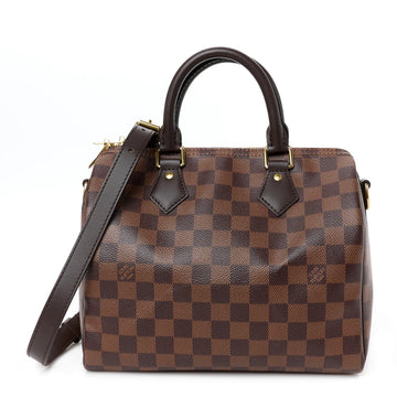 Damier Ebene Speedy Bandouliere 25