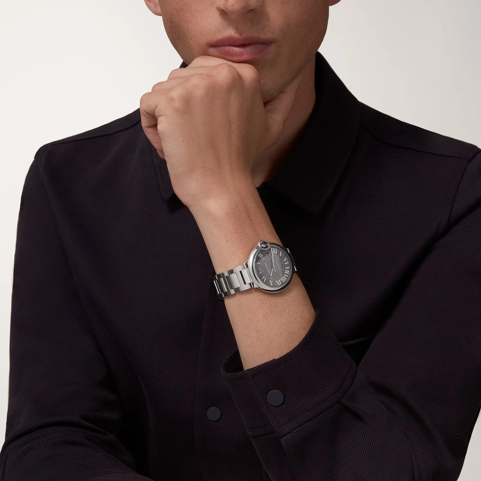 Unworn  Ballon Bleu De , Stainless Steel, 40Mm, Ref# WSBB0060, Box and Papers