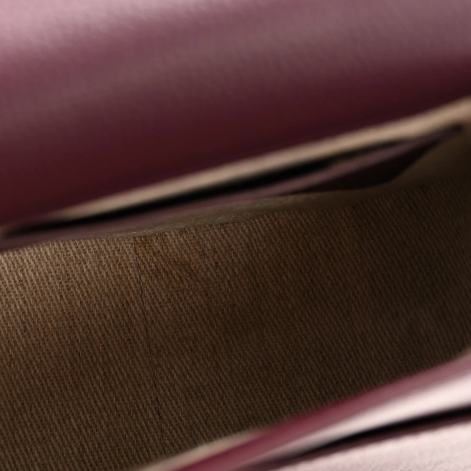 Grained Calfskin Small Marcie Saddle Bag Dimness Purple