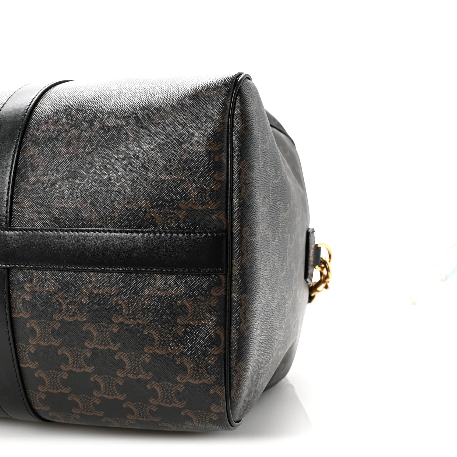 Triomphe Canvas Medium Voyage Duffle Black