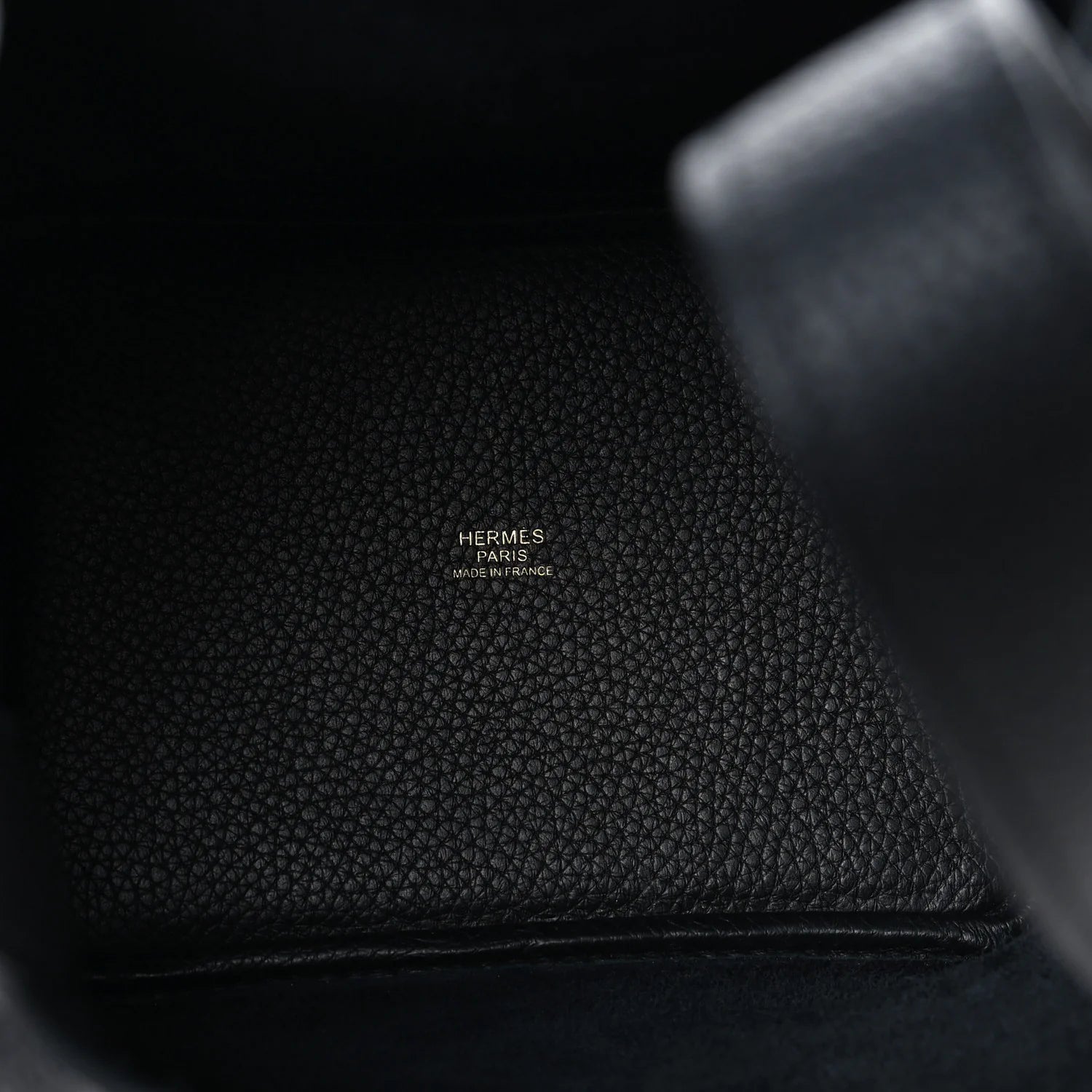 Taurillon Clemence Picotin Lock 18 PM Black