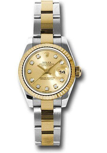 Rolex Lady Datejust 26Mm Watch 179173 Chdo
