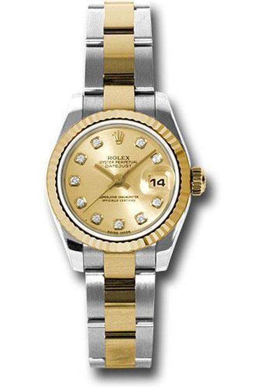 Rolex Lady Datejust 26Mm Watch 179173 Chdo