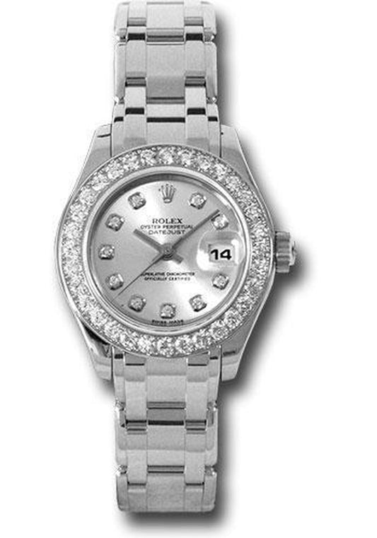 Rolex Datejust Pearlmaster Watch: 80299 Sd