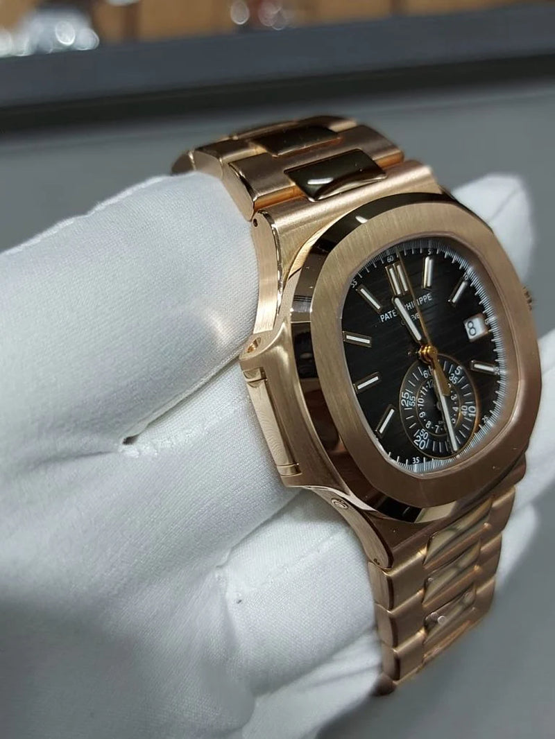Patek Philippe Nautilus 5980/1R-001 | Rose Gold Chronograph Watch