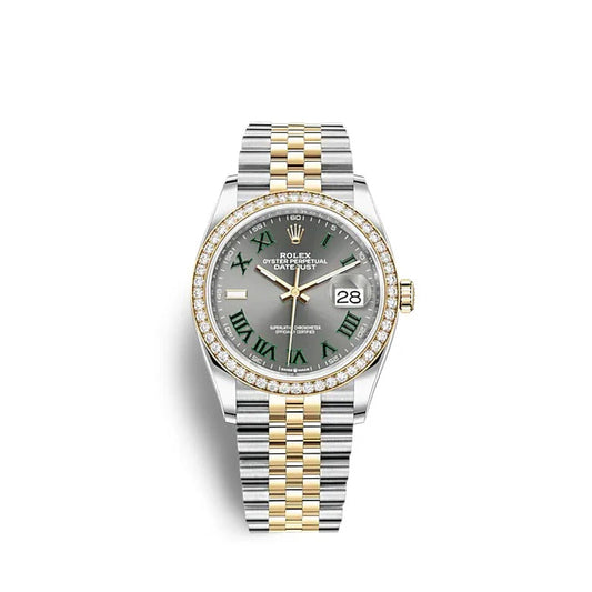 Datejust 36 Oystersteel and Yellow Gold Ref# 126283RBR-0021