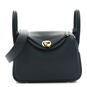 Taurillon Clemence Mini Lindy 20 Vert Cypress