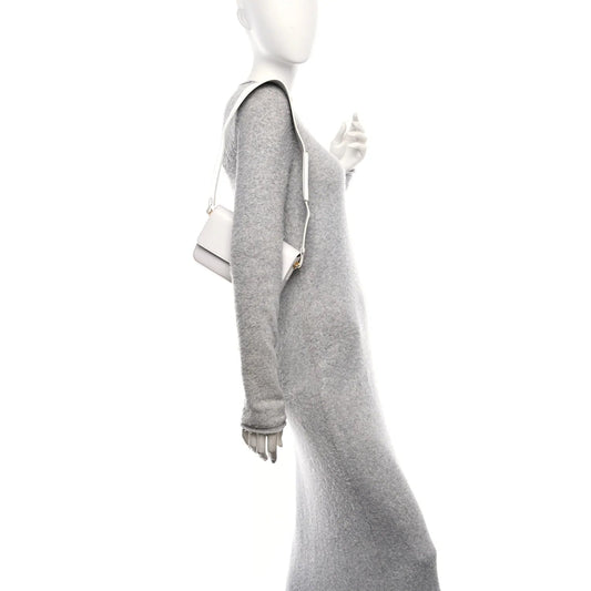 Smooth Calfskin Le Carinu White