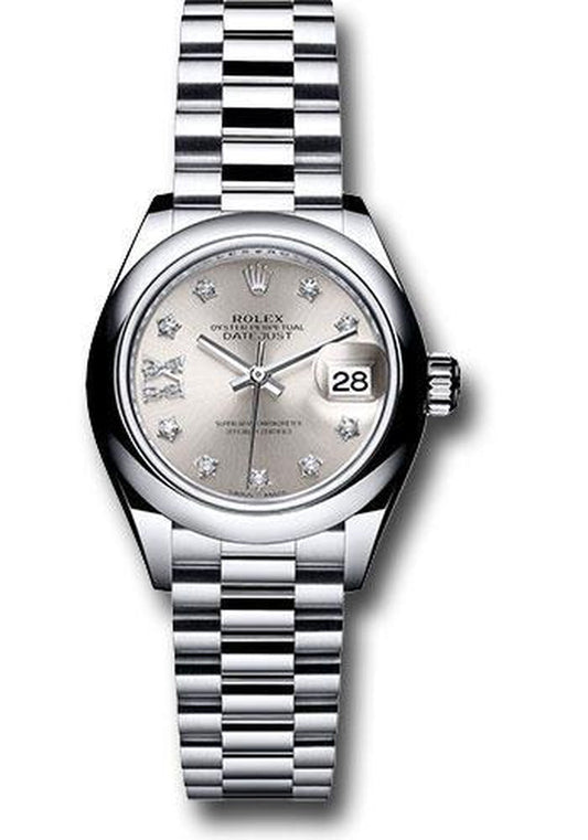 Rolex Lady Datejust 28Mm Watch 279166 S9Dix8Dp