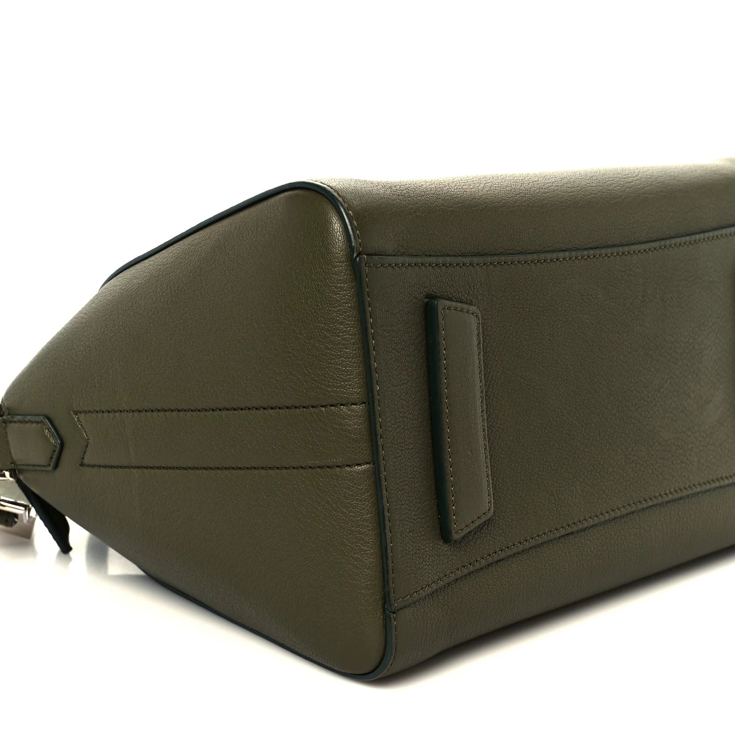 Sugar Goatskin Small Antigona Khaki